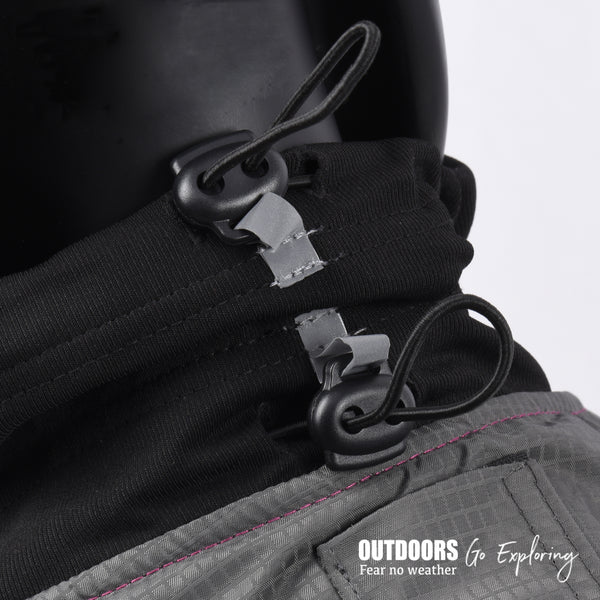 adjustable stretch fabric around the neck to help keep out the cold wind, great feature for skinny neck dogs with short hair who get cold easily. our best big dog jacket