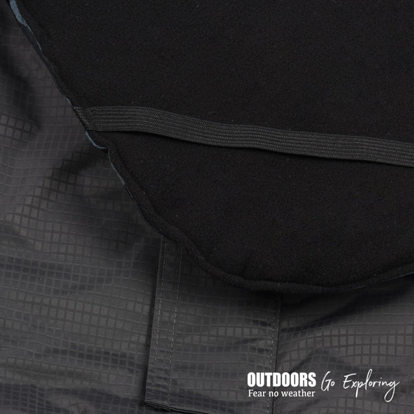 elastic back leg strap Best big dog large winter warm waterproof coats jackets with elastic strap for back legs with harness leash hole Canada